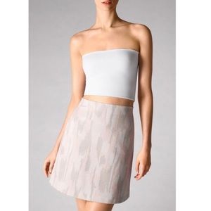 WOLFORD Camouflage Metallic Print Skirt
